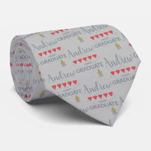 5 Heart Rated Graduate Neck Tie