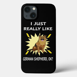 5 I Just Really Like German Shepherd OK iPhone 13 Case