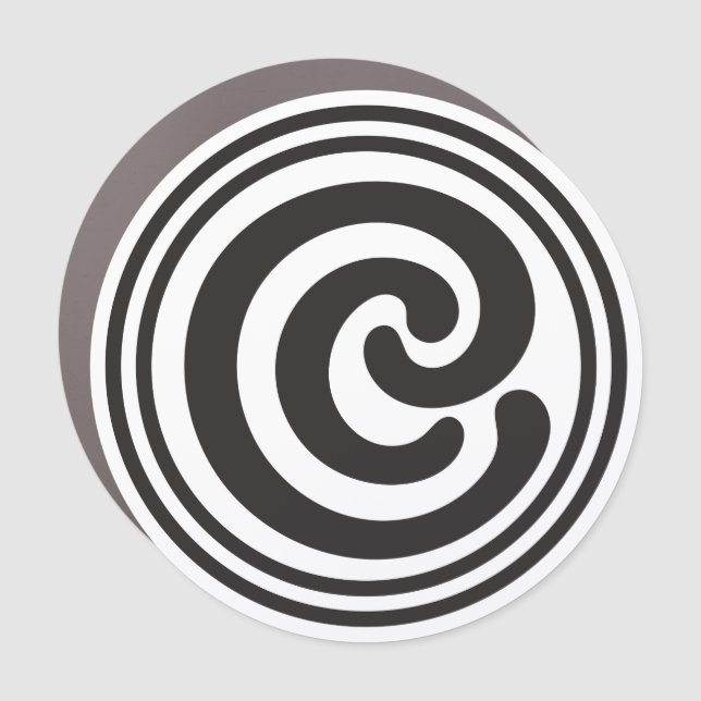 5-inch Car Magnet (Front)