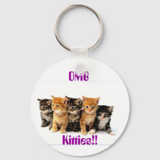 5 Kittens Keychain