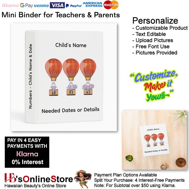 5 Learn Numbers Add Child's Name Date Info Teacher Mini Binder (5 Learn Numbers Add Child's Name Date Info Teacher Mini Binder.)