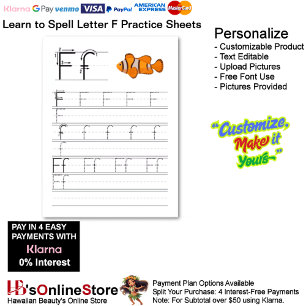 5 Learn To Spell Letter F Teacher Home Schooling