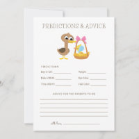 5 Little Ducks | Predictions & Advice Baby Shower