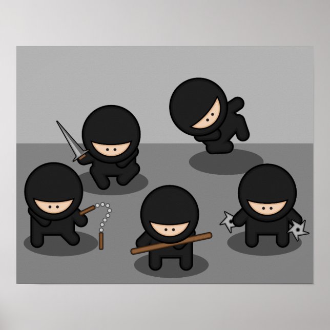 5 Little ninjas Poster (Front)