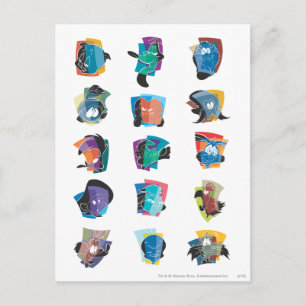 # 5 LOONEY TUNES™ Photo Op Postcard