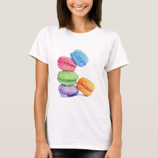 5 Macarons Ladies T-shirt