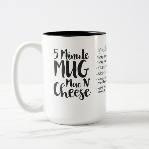 5 Minute MUG Mac N CheeseLRG MUG