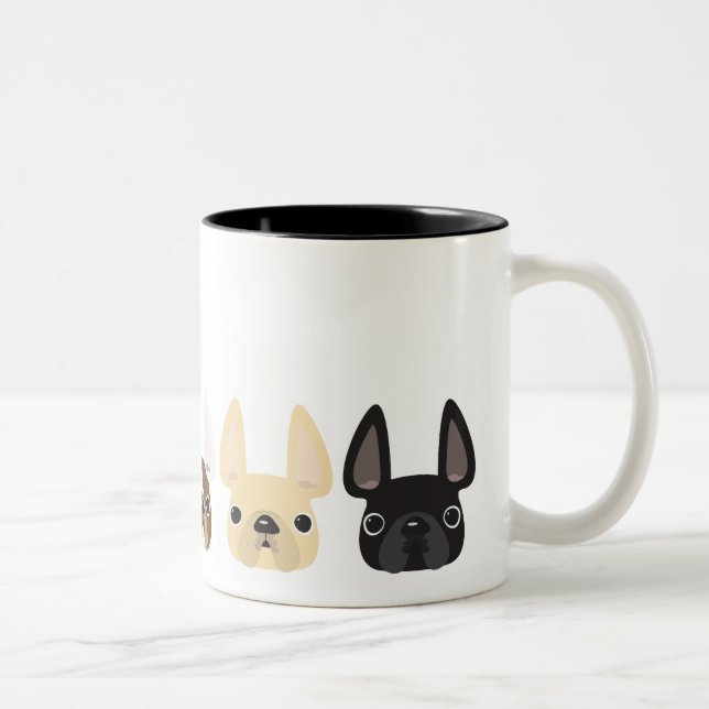 5 More Little Frenchies Mug (Right)