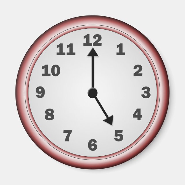 5 o'clock magnet (Front)