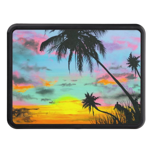 5 Oclock Somewhere Hitch Cover (Front)