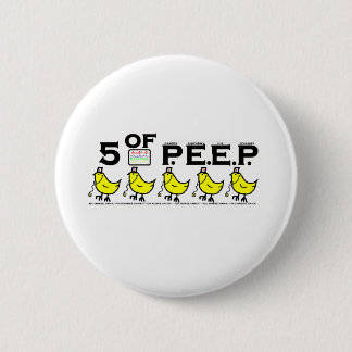 5 of P.E.E.P. Pinback Button