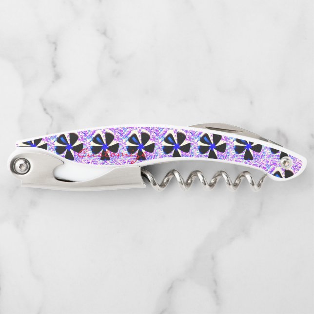 5 petal pinwheel flower Thunder_Cove Waiter's Corkscrew (Front)