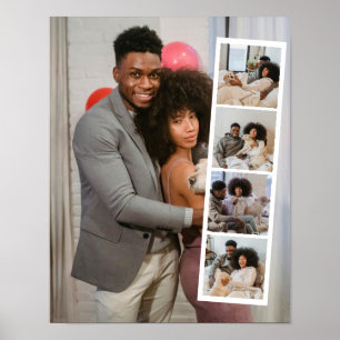 5 Photo Booth Modern Personalized Poster