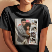 5 Photo Booth Modern Personalized T-Shirt