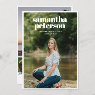 5 Photo Collage 2024 Graduation Announcement