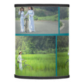 5 Photo Collage Lamp Shade (Left)
