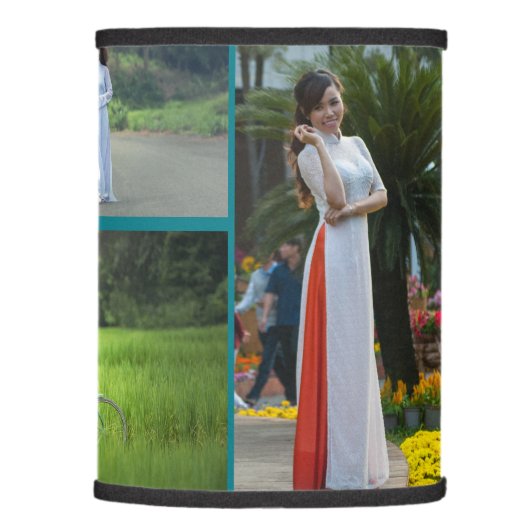 5 Photo Collage Lamp Shade (Right)