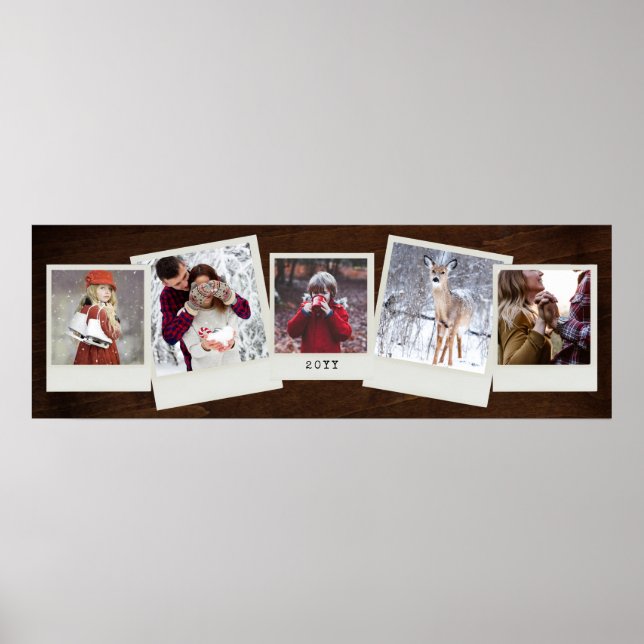 5 photo collage poster (Front)