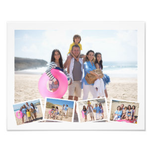 5 Photo Collage Template Personalized