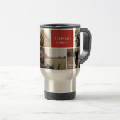 5 Photo Collage Travel Mug (Front Right)