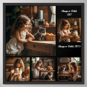 5 photo Image holder Framed Art