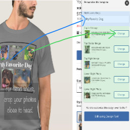 5-photo My Favorite Dog Create Your Own T-Shirt