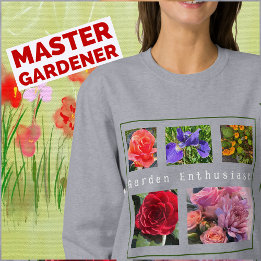 5-Photo My Favorite Flowers Template Sweatshirt