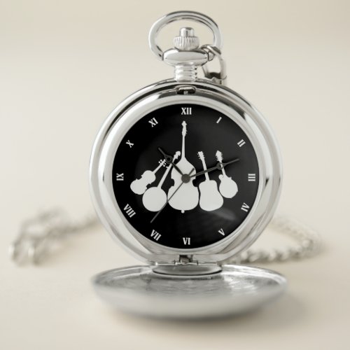 5 PIECE BLUEGRASS BAND POCKET WATCH