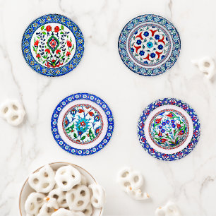 5 Piece Elegant  Acrylic Coaster set