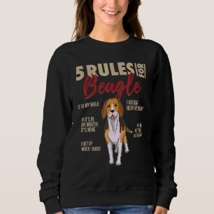 5 Rules For Beagle Dog Sweatshirt