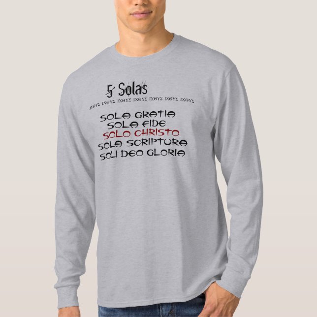 5 Solas v.4 T-Shirt (Front)