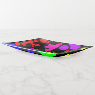 #5 Splotch Colors - Large Trinket Tray