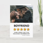 5 Star Boyfriend | Funny Valentines Holiday Card