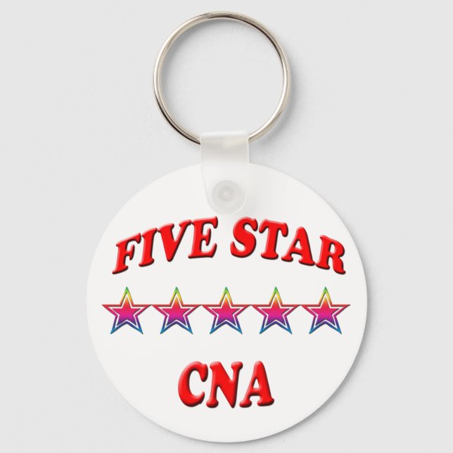 5 Star CNA Keychain (Front)