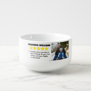 5 Star Grandpa Review Soup Mug