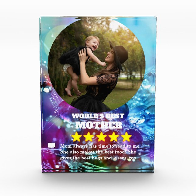 5 Star Mother Review with Photo  (Front)