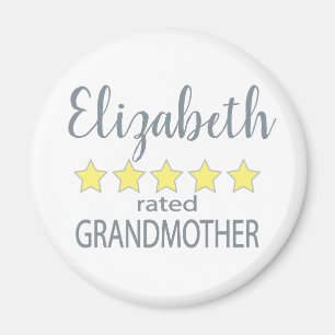 5 Star Rated Grandmother Magnet