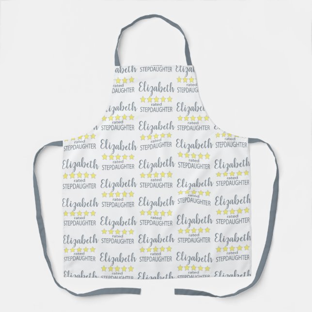 5 Star Rated Stepdaughter Apron (Front)