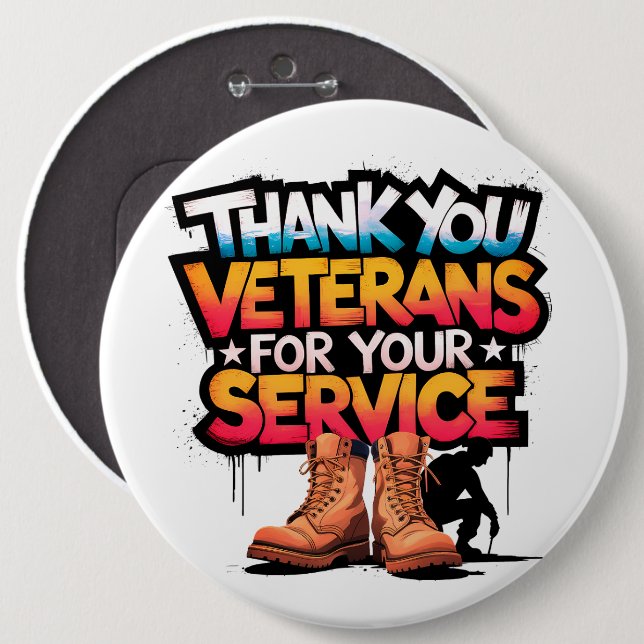 #5 Thank you Button (Front & Back)