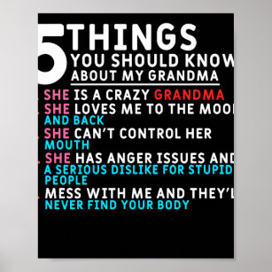 5 Things You Should Know About My Grandma Poster