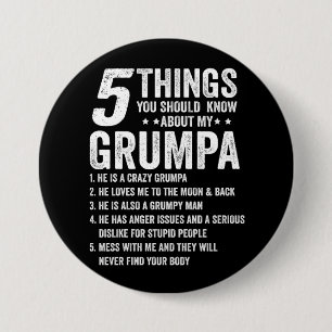 5 Things You Should Know About My Grumpa Gift Button