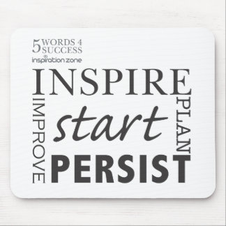 5 Words 4 Success Mouse Pad