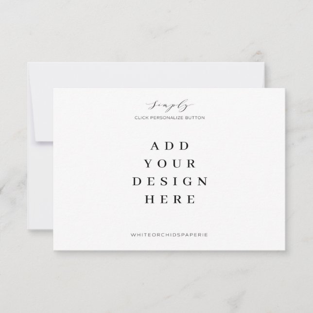 5"x3.5" Cards Printing (Front)