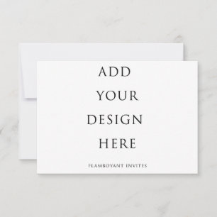 5"x3.5" RSVP Card/ Enclosure Card