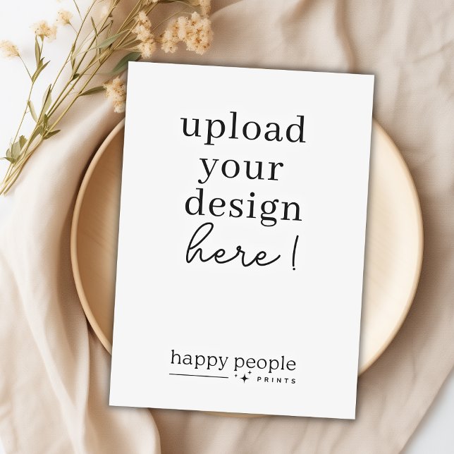 5"x7" Card Printing | Double Sided Portrait  (Creator Uploaded)