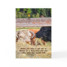 5"x7" Folded Card || First Date