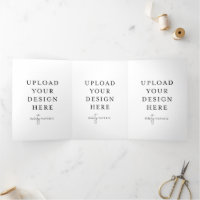 5"x7" Trifold Letter Fold Card