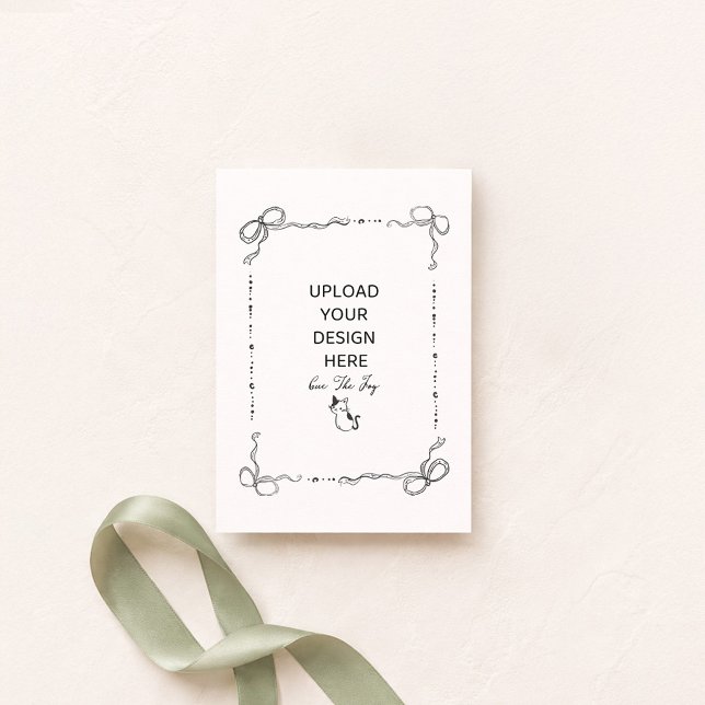 5 x 3.5" Portrait Enclosure Card (Creator Uploaded)