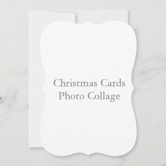 5" x 7" Bracket christmas cards photo collage