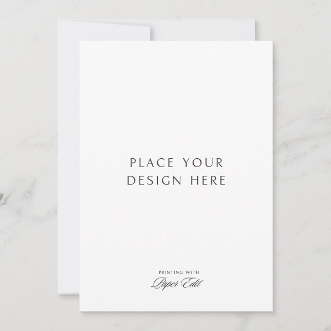 5" x 7" Card Printing (Front)